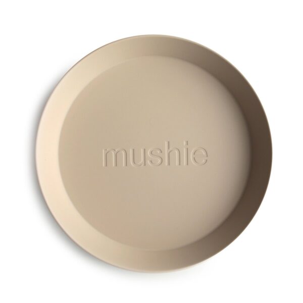Mushie okrúhly tanier 2 ks