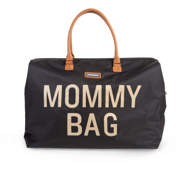 hildhome Prebaľovacia taška Mommy Bag Big Black Gold