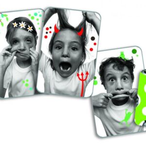 DJECO Grimasy: bláznivá pamäťová kartová hra