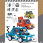 DJECO DIY-Vyrob si sam/a: Grand prix 3 autá pretekárske – Hračky od 6 do 10 rokov pre deti z e-shopu Naša Bublinka M...