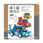 DJECO DIY-Vyrob si sam/a: Grand prix 3 autá pretekárske – Hračky od 6 do 10 rokov pre deti z e-shopu Naša Bublinka M...