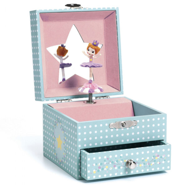 DJECO - Malá balerína: hracia skrinka so zásuvkou