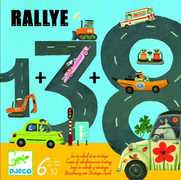 DJECO Spoločenská hra Rallye
