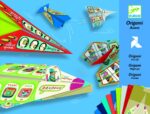 DJECO Tvorivá sada Origami lietadlá (pre chlapcov)