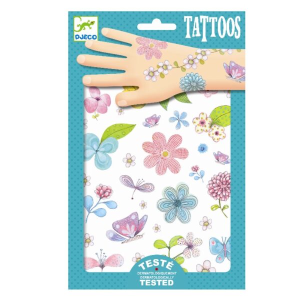 DJECO - Tetovanie: Lúčne kvety