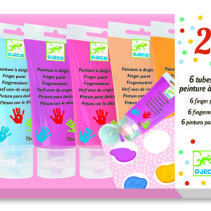 DJECO Prstové farby v tube – Hračky od 3 do 6 rokov pre deti z e-shopu Naša Bublinka Martin | detský obchod s obleč...