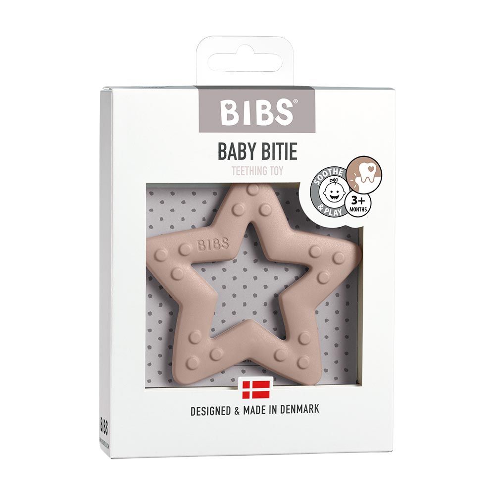 nII92OBo BIBS Baby Bitie hryzátko Star Pink Plum – Hračky od 0 do 3 rokov pre deti z e-shopu Naša Bublinka Martin | detský ob...