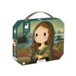 Janod Umelecké puzzle pre deti v kufríku Leonardo da Vinci 100 ks – AKCIA - Hračky pre deti z e-shopu Naša Bublinka ...