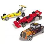 Créa Lign 3D modely Závodné autá 6+