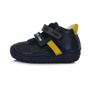 D.D.step prechodné topánky Black-Yellow