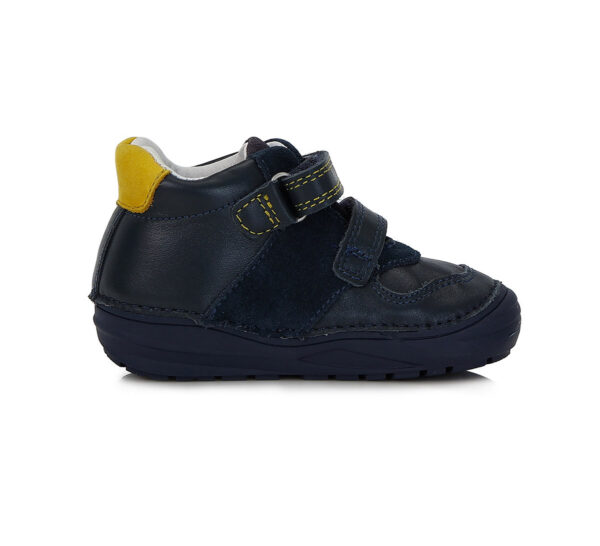 D.D.step prechodné topánky Black-Yellow