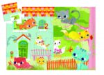 Siluetové puzzle: Kocúrik – Hračky od 3 do 6 rokov pre deti z e-shopu Naša Bublinka Martin | detský obchod s obleč...