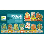 Postupové puzzle: Počítam, 20 dielov – Hračky od 3 do 6 rokov pre deti z e-shopu Naša Bublinka Martin | detský obc...