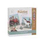 Little Dutch Puzzle 4v1 Farma – Hračky od 0 do 3 rokov pre deti z e-shopu Naša Bublinka Martin | detský obchod s oble...