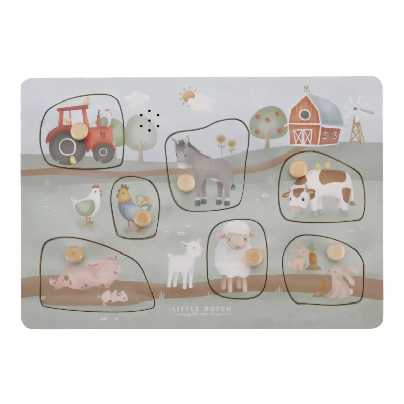 vkladacie-puzzle-so-zvukom-farma_0-800x800 Little Dutch Vkladacie puzzle so zvukom Farma – Hračky od 0 do 3 rokov pre deti z e-shopu Naša Bublinka Martin | detsk...