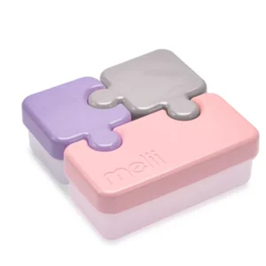 Melii Desiatový box Puzzle Ružový