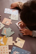 Filibabba Puzzle s číslami Severské zvieratká – Hračky od 3 do 6 rokov pre deti z e-shopu Naša Bublinka Martin | d...
