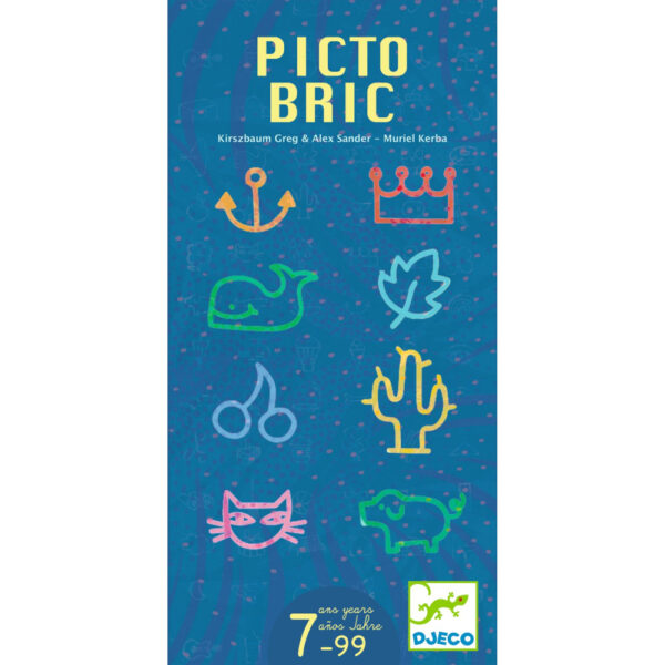 Djeco Picto Bric (Pikto tehličky) stolová hra Piktogramy