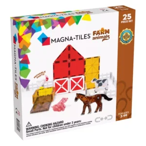 Magna Tiles Magnetická stavebnica Farm 25 dielov – Hračky pre deti z e-shopu Naša Bublinka Martin | detský obchod s ...