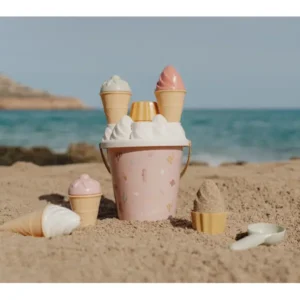 Little Dutch Sada na piesok vedierko so zmrzlinou Pink Ocean Dreams