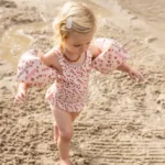 Swim Essentials Plavky Leopard Staroružová – AKCIA - Detské oblečenie pre deti z e-shopu Naša Bublinka Martin | det...