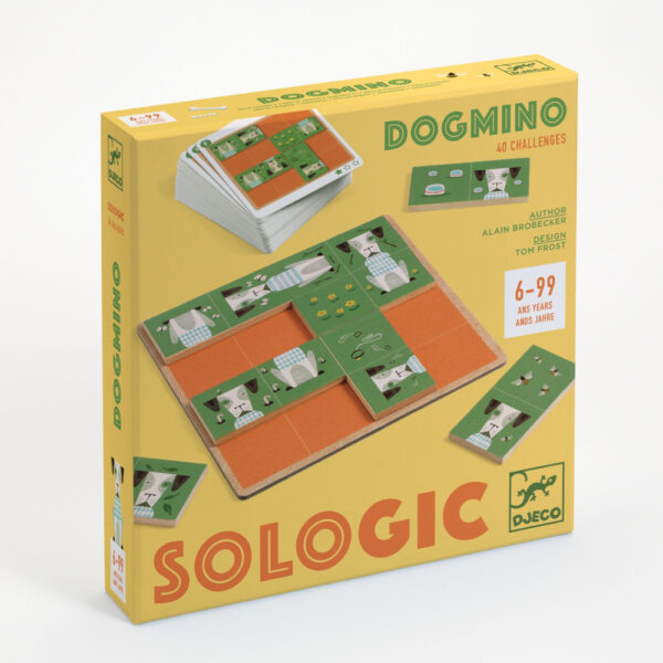 Djeco Sologic Dogmino (Domino Psy)