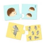 Puzzle duo Mláďatá zvierat – Hračky od 0 do 3 rokov pre deti z e-shopu Naša Bublinka Martin | detský obchod s oble...