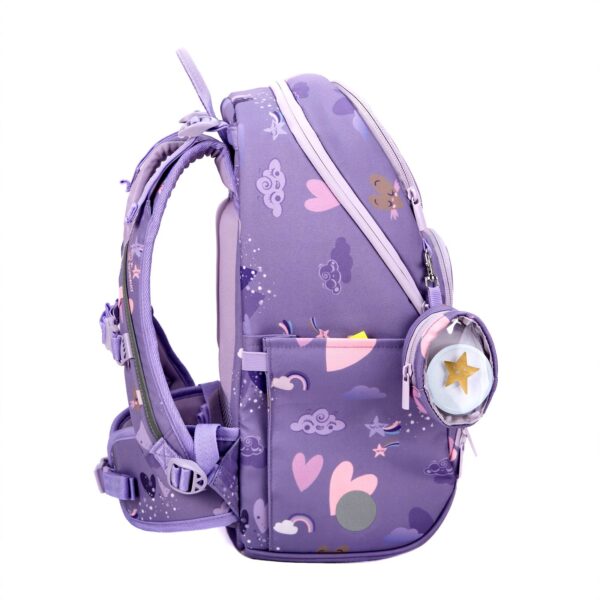 Frii of Norway Ergonomická školská taška Easy 22L Unicorn Purple