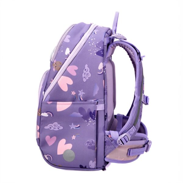 Frii of Norway Ergonomická školská taška Easy 22L Unicorn Purple