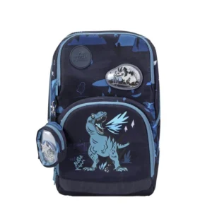 Frii of Norway Ergonomická školská taška Easy 22L Dinosaur Blue