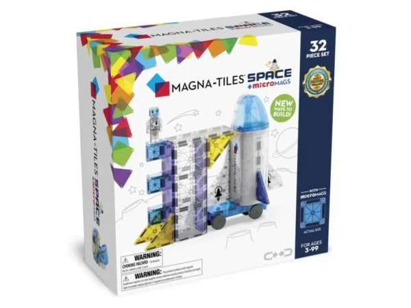 Magna Tiles Magnetická stavebnica Space 32 dielov