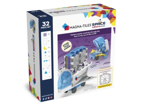 Magna Tiles Magnetická stavebnica Space 32 dielov