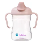 B.Box Hrnček s náustkom Svetloružový – Učiace hrnčeky pre deti z e-shopu Naša Bublinka Martin | detský obchod s ...