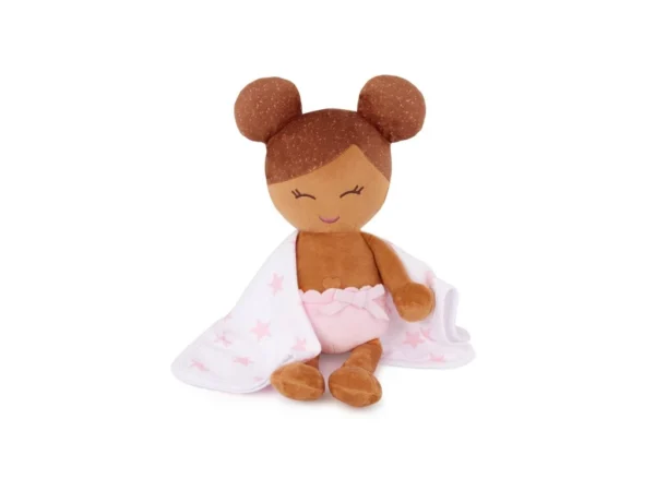 B.Toys LullaBaby Plyšová bábika do vane Light Brown Hair