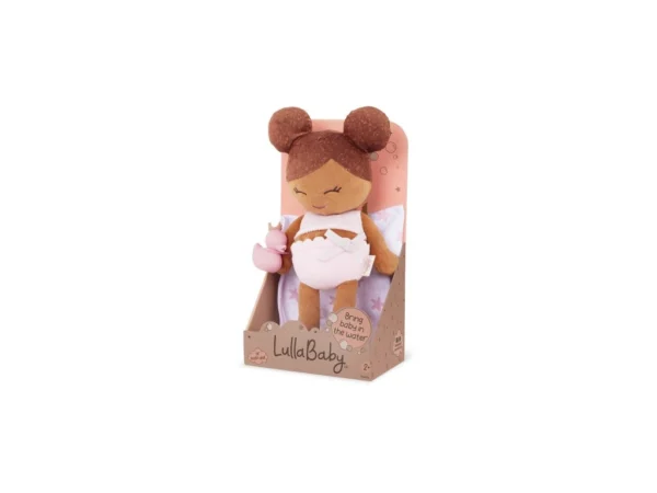 B.Toys LullaBaby Plyšová bábika do vane Light Brown Hair