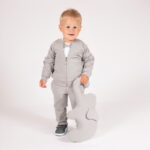 Nicol Mikina sivá Toys – Dojčenské mikiny a svetre pre deti z e-shopu Naša Bublinka Martin | detský obchod s obleč...