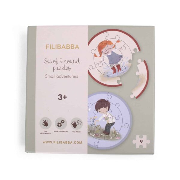 Filibabba Set 5 puzzle Small Adventures