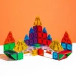 Magna Tiles Magnetická stavebnica microMAGS Deluxe Set 70 dielov