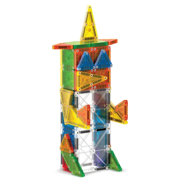 Magna Tiles Magnetická stavebnica microMAGS Deluxe Set 70 dielov