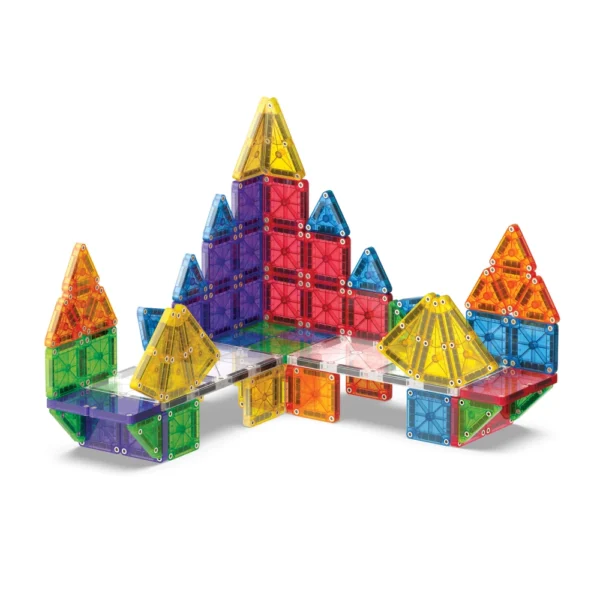 Magna Tiles Magnetická stavebnica microMAGS Deluxe Set 70 dielov