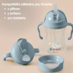 B.Box Univerzálna sada na pitie 240ml Svetlozelená