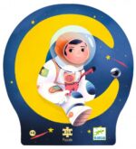 Djeco Siluetové puzzle Astronaut na Mesiaci