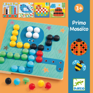 Djeco Kolíčková mozaika Primo – Hračky od 3 do 6 rokov pre deti z e-shopu Naša Bublinka Martin | detský obchod s o...
