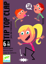 Djeco Tip top clap kartová pamäťová hra