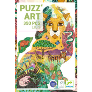 Djeco Umelecké puzzle Lev – Hračky od 6 do 10 rokov pre deti z e-shopu Naša Bublinka Martin | detský obchod s obleč...