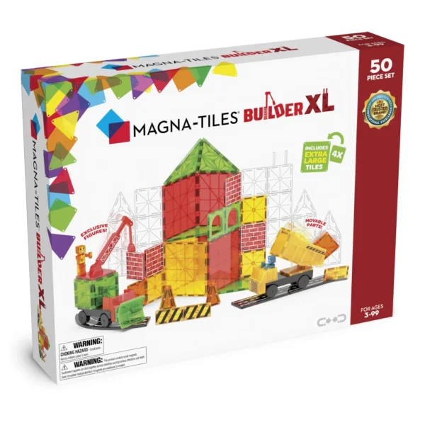 Magna Tiles Magnetická stavebnica Builder XL Trucks 50 dielov