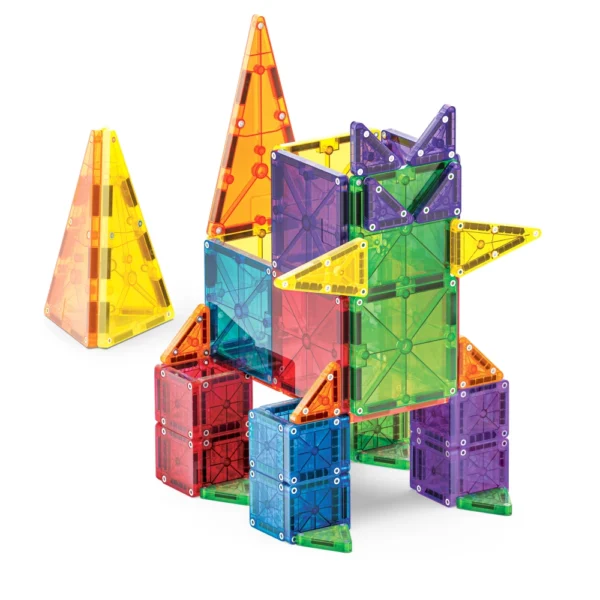 Magna Tiles Magnetická stavebnica Combo 62 dielov