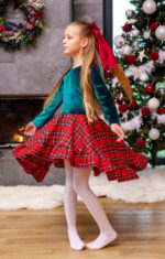 ZUPPA Šaty CANCAN káro Zelené – Novinky pre deti z e-shopu Naša Bublinka Martin | detský obchod s oblečením, obuv...