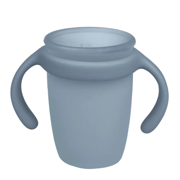 B.Box Silikónový hrnček s náustkom Modrý 240ml
