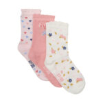 Minymo 3-balenie ponožiek Strawberry Ice – Pančuchy, podkolienky a ponožky pre deti z e-shopu Naša Bublinka Martin |...